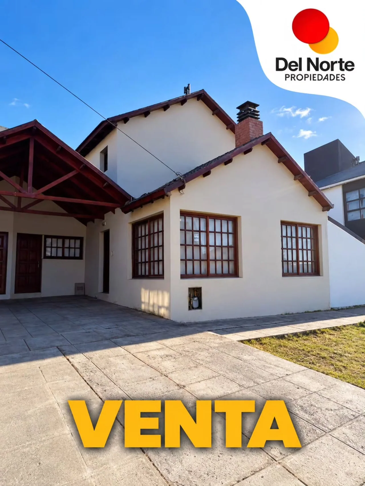 Frente del dúplex en venta en Entre Ríos 811, Barrio Mutual